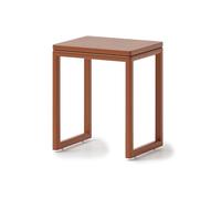 WRYSQBHJYB Meuble de Rangement pour Aspirateur, Table D'appoint pour Robot Balayeur, Armoire de Rangement en Bois pour Salon et Maison(Orange)
