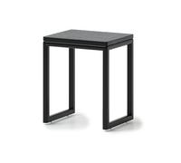 WRYSQBHJYB Meuble de Rangement pour Aspirateur, Table D'appoint pour Robot Balayeur, Armoire de Rangement en Bois pour Salon et Maison(Black)