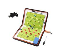 Wrzbest Football entraîneurs Tactic Board Magnétique, effaçable à Sec Coaching Bloc-Notes Portable et Pliable Outil de Coach, Extra Professional Coach Sifflet Inclus
