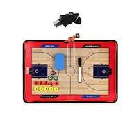 Wrzbest Tableau de coaching de basket-ball avec sifflet pour arbitre