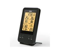 WS-3400 - Station météo professionnelle avec capteur extérieur sans fil, noir