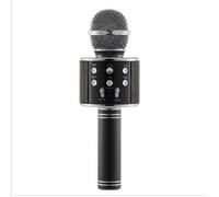 WS 858 microphone sans fil professionnel condensateur karaoké micro bluetooth support radio mikrofon studio d'enregistrement WS858