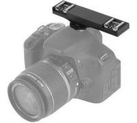 Ws dual hot shoe flash speedlite light bracket bracket for canon dslr ttl 2c G