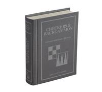 WS Game Company Bibliothèque vintage Checkers and Backgammon