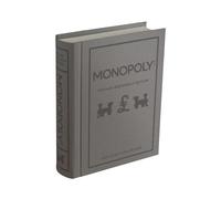 WS Game Company Monopoly Vintage Bookshelf Edition Jeu de société UK Edition pour enfants à partir de 8 ans, 6 joueurs, stratégie, immobilier
