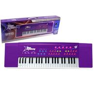 WS - Synthétiseur - Licence Officielle Star Academy - 37 Touches - Initiation - 610809SA - Violet - Clavier - Musique - Instrument - Piano - Musicien - Chanteur - Micro - Idéal Pour Les Débutants