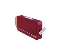 WS02 - Haut-parleur - pour utilisation mobile - sans fil - Bluetooth, NFC - rouge métallique