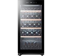 Haier Wine Bank 60 Serie 3 WS105GA Refroidisseur de vin compresseur Pose libre Noir 105 bouteille(s)