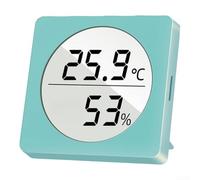 WS160 Digital Hygrometer Thermometer Indoor ±1℃ Accurate(Blue) | ±1℃ pour temp accuracy, ±5% humidity pour precision, clear LCD screen, real-time monitoring, reliable data