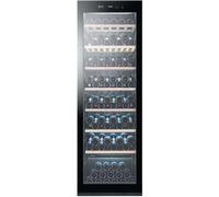 Haier Wine Bank 60 Serie 3 WS171GA Refroidisseur de vin compresseur Pose libre Noir 166 bouteille(s)