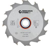 WS24 Lame de scie circulaire HM pour le bois 160 x 2,2 x 20 WZ 12 - WS24-100077