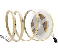 WS2811 Cob Bande LED qui coule l'eau courante - Bande lumineuse pour course de chevaux - Bande de chasse - Télécommande sans fil - DC24 V - Puissance : 20 m - 10 m - Kit complet (1 bande de 5 m (sans