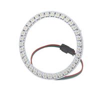 WS2812B 35 LED Pixel Ring White PCB Adressable Led Modules WS2812 IC RGB Full Color Round Led Circle DC5V
