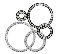 WS2812B Anneau adressable individuellement 8/16/24/35/45 LED WS2812 IC intégré Module LED cercle couleur DC 5 V (16 LED, noir)