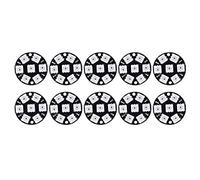 Ws2812B,Ozgkee Ws2812 Ring 10Pcs LED Driver Development Board Round Built in Color Light Cjmcu 7 Bit Ws2812 5050 RGB Ws2812B Ring