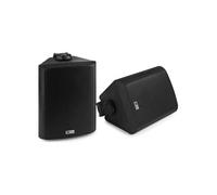 Power Dynamics WS40AB Paire d'Enceintes Murales WiFi et Bluetooth IP55-200 Watts, Enceinte Active et Passive, Multiroom, Idéal pour Diffuser Une Ambiance Musicale en Intérieur et en Extérieur