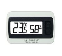 La Crosse Technology Thermomètre hygromètre WS7005 Petit Blanc 6 x 1,3 x 4 cm
