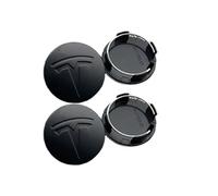 WSADRFXS 4 pièces Auto Cache Moyeux pour Tesla Model y EV All-Wheel Drive 2019-2025,Centre Jante Capuchons Moyeu Roue Bouchon Enjoliveur étanche et Antirouille,18-19-inch Wheels-H