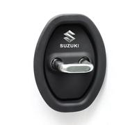 WSADRFXS 4 pièces Couvercle de Serrure de Porte pour Suzuki Vitara 2014-2025,Décoration de Verrouillage Protection Contre la Rouille,Black