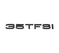 WSADRFXS Auto EmblèMe Autocollant pour A3 A4 A5 A6 A7 TFSI,Insignes De Voiture Autocollant Protection Solaire éTanche à La PoussièRe,Black 35