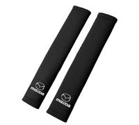 WSADRFXS Protège-Ceinture de Sécurité Voiture en Similicuir pour Mazda MX-5 III 2008-2015,12,2 Pouces Grand Format,Confortable,Respirant et Doux,4 pcs-Black