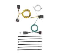 Wsays Faisceau de câblage de remorque à 4 broches Plug & Play compatible avec Chevrolet Equinox 2010-2017 Fit GMC Terrain 2010-2017