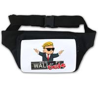 WSB GME Wall Street Bets Wallstreetbets Sac banane avec logo Blanc
