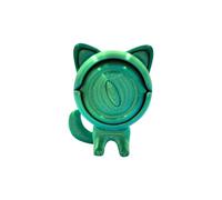 WsB299 Jouet pour chat à un œil 3D imprimé en 3D, yeux tournants, jouets de bureau, jouet pour chat à un seul œil pour se détendre et se détendre (vert, taille unique)