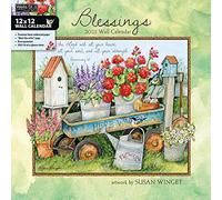 WSBL 23997001736 Calendrier mural 2023 Motif bénédictions 30,5 x 30,5 cm