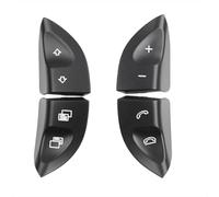 WSBOJXTH Bouton de Volant Compatible avec Benz pour Classe S W220 1998-2005 pour CL W215 1999-2006 Boutons De Volant Gauche Droit De Voiture(Black)