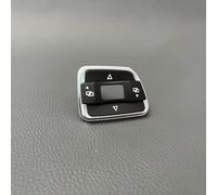 WSBOJXTH Bouton de Volant Compatible avec VW pour Golf 6 MK6 pour GTI pour Scirocco Voiture Multifonctionnelle Volant Interrupteur Bouton De Commande Couvercle Garniture(Right)