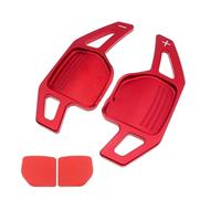 WSBOJXTH Compatible avec A3 A4 A5 A6 A7 A8 Q5 Q7 pour TT S3 S4 S5 R8 2006 2007 2008 2009 2010 2011 2X Extension Palettes Changement Vitesse Volant Voiture Palette Volant(Red)
