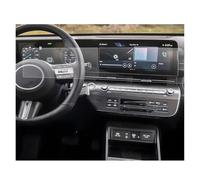 WSBOJXTH Compatible Avec Hyundai Pour Kona 2024 12,3 Pouces GPS Navigation Et Écran De Tableau De Bord Film PET Protecteur Accessoires 2 Pièces Accessoires de voiture