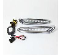WSBOJXTH Compatible Avec Mazda 3 Pour Axela 2010 2011 2012 2013 2 Pièces Feux De Jour Voiture Pare-chocs Clignotants DRL Feu Brouillard Accessoires Pièces de rechange