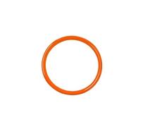 WSBOJXTH Compatible avec Mini pour Cooper F54 F55 F56 F57 F60 Autocollant Couverture D'anneau Cercle Logo Central Volant Voiture Modification de Voiture(Orange)