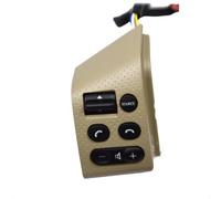 WSBOJXTH Compatible avec Nissan pour Sylphy 2008-2019 Bouton De Commande De Volant Beige Pièces Détachées Automobiles Bouton de Volant(Left)