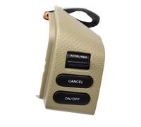 WSBOJXTH Compatible avec Nissan pour Sylphy 2008-2019 Bouton De Commande De Volant Beige Pièces Détachées Automobiles Bouton de Volant(Right)
