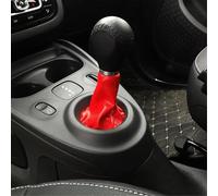 WSBOJXTH Compatible avec Smart 453 pour Fortwo pour Forfour Voiture Levier Vitesse Frein Stationnement Décorer Couverture Accessoires Intérieurs Modification de Voiture(Red)