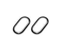 WSBOJXTH Compatible avec Smart 453 pour Fortwo pour Forfour Voiture Poignée Porte Intérieure Couverture Décoration Cadre Intérieur Accessoires Modification de Voiture(Type b4)