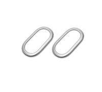 WSBOJXTH Compatible avec Smart 453 pour Fortwo pour Forfour Voiture Poignée Porte Intérieure Couverture Décoration Cadre Intérieur Accessoires Modification de Voiture(Type b2)