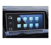 WSBOJXTH Compatible Avec VW Pour Golf 8 MK8 Pour GTI R 2020 2021 Navigation DVD GPS LCD Protection Accessoires Verre Trempé 9H Accessoires de voiture(Navigation)