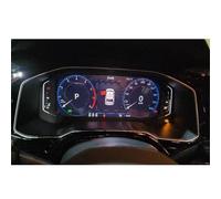 WSBOJXTH Compatible Avec VW Pour Polo Pour HAGLAINE 2024 Film Protecteur D'écran En Verre Trempé Pour Autoradio LCD Navigation GPS Tableau Bord Accessoires de voiture(10.3INCH Dashboard)