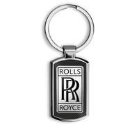 WSCDMCC Porte Clef Voiture pour Rolls Royce Phantom Cullinan Ghost Wraith Dawn, Porte-clés avec Logo pour Hommes et Femmes, Voiture Accessoires