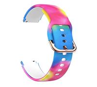 Wscebck Bande de montre de 18mm pour Garmin Venu 2S/Vivoactive 3s 4s Accessoires de bracelet de remplacement de bracelet en silicone pour S actif (Color : ZR, Size : 18mm For Venu 2S)