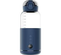 WSCMDYY Chauffe-Eau portatif,Chauffe-Eau Portable pour Formule bébé Capacité de 300 ML,Chauffe biberon Nomade sans Fil, White