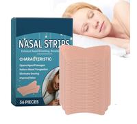 Wscwl Bandes nasales pour dormir, bande respiratoire pour le nez,36X bandes nasales pour dormir - Bandes respiratoires pour une meilleure respiration nasale, bandelette nasale pour un meilleur
