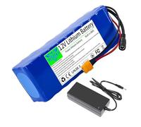 WSDAV Batterie 12 Volts pour Bateau de pêche, Pack de Batteries Lithium 12 V 18 Ah, 22 Ah, 24 Ah ou 30 Ah pour Moteur de 216 W, 264 W, 288 W ou 360 W avec Chargeur,12v22ah