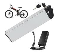 WSDAV Batterie au Lithium 36 V 10 Ah 13 Ah 15 Ah 16 Ah 17 Ah ; Batterie Lithium-ION 48 V 10,4 Ah 11,6 Ah 12,8 Ah 13,6 Ah 14 Ah avec Chargeur pour Moteur 0-700 W,36v16ah