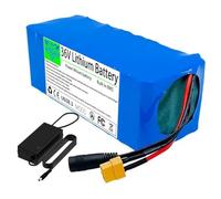 WSDAV Batterie au Lithium 36 Volts 10 Ah, 15 Ah ou 20 Ah Rechargeable avec Chargeur et BMS pour Moteur de 360 W, 540 W ou 720 W,36v20ah