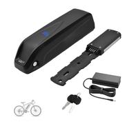 WSDAV Batterie de Remplacement pour vélo électrique : Batterie Lithium 36 V 10,4 Ah, 13 Ah, 15 Ah et Batterie 48 V 10,4 Ah, 12 Ah, 13,6 Ah, avec Chargeur et verrou à clé.